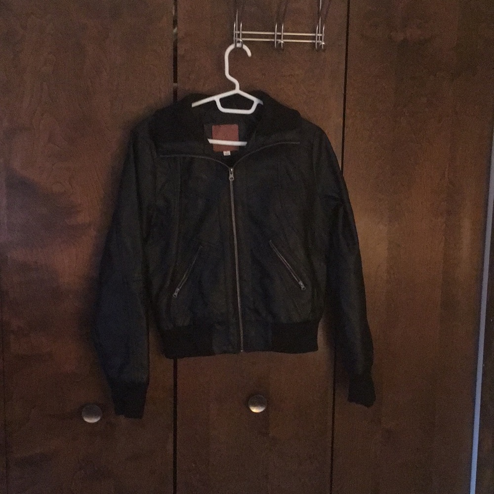 Leather jacket